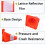 Traffic Safety Cones With Reflective Strips For  Visibility, Stackable Marker Cones, Road Warning Cones, 1 Piece 4