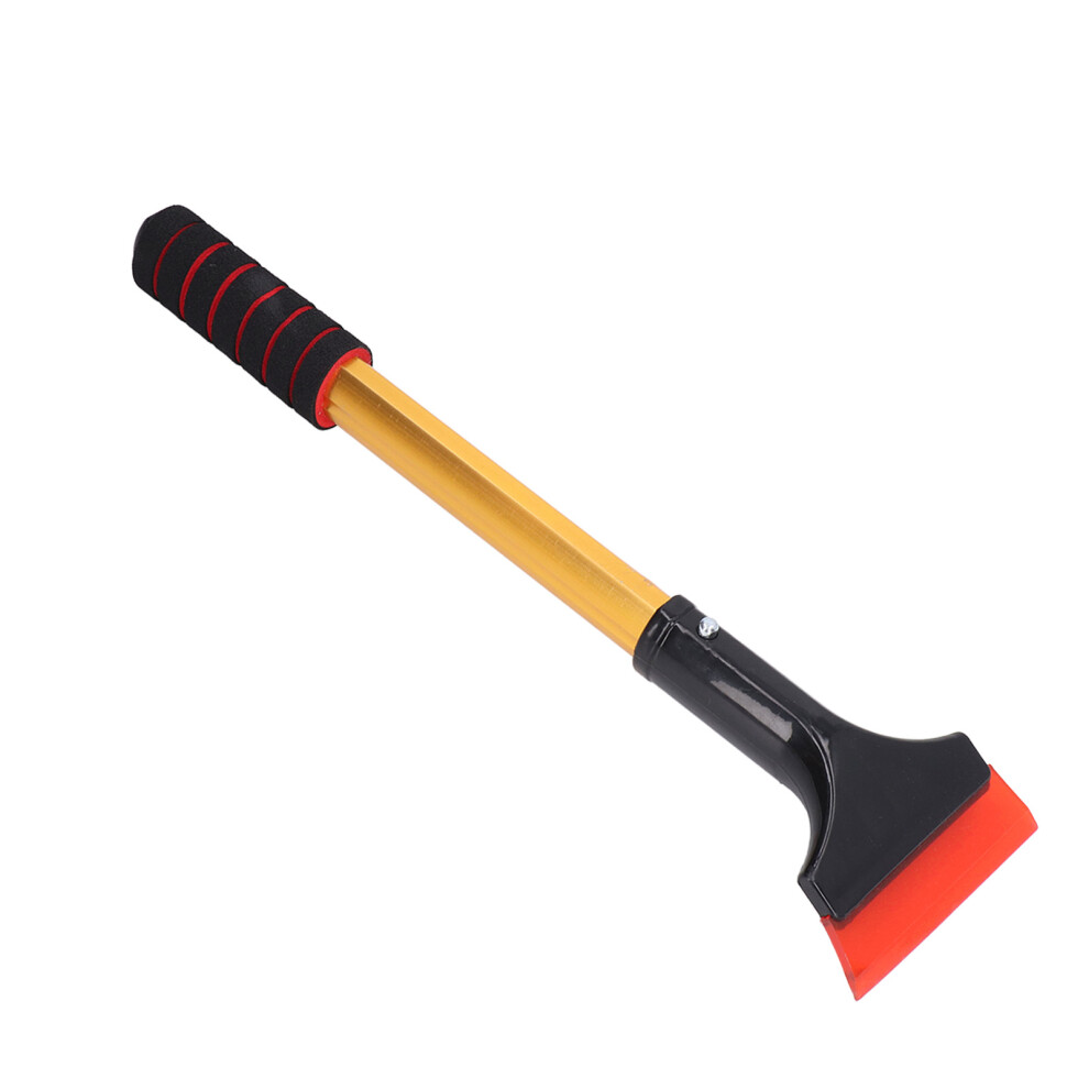 Extendable Car Snow Shovel With Ice Scraper, 42X11cm, Golden 9411376450237