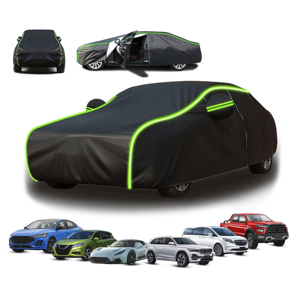 Waterproof Car Cover For Q3 20122023 Outdoor Uv Protection Dustproof Windproof All Seasons Black 9044945915891