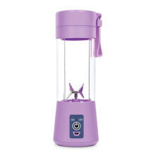 Portable Blender USB Rechargeable Mini Fruit Juicer Cup for Travel Smoothies and Fresh Juice