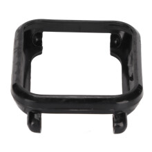 Vollständiger Edge TPU Gehäusepuffer für Bip U & POP Smartwatch Schwarz