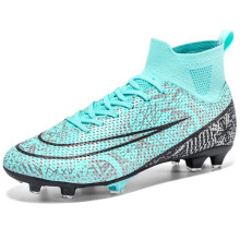 (Moon FG, 36) Men Football Boots Futsal Outdoor FG/TF Professional Unisex Soccer Shoes High-quality Grass Training Sport Ultralight Non-Slip