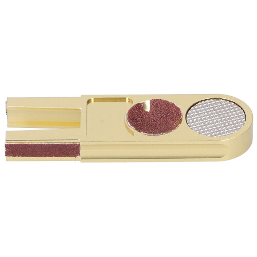 Billiards Pool Cue Tip Shaper Tool, Solid Alloy Material Multi Functional Pool Cue Tip Trimmers For Pool Cue Repair, Lightweight And Compact For Easy 2