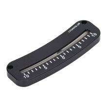 Mini uhlový inklinometer pre inžinierske nástroje, trubicový inklinometer s tlmiacou kvapalinou a upevňovacím otvorom pre stabilné meranie,