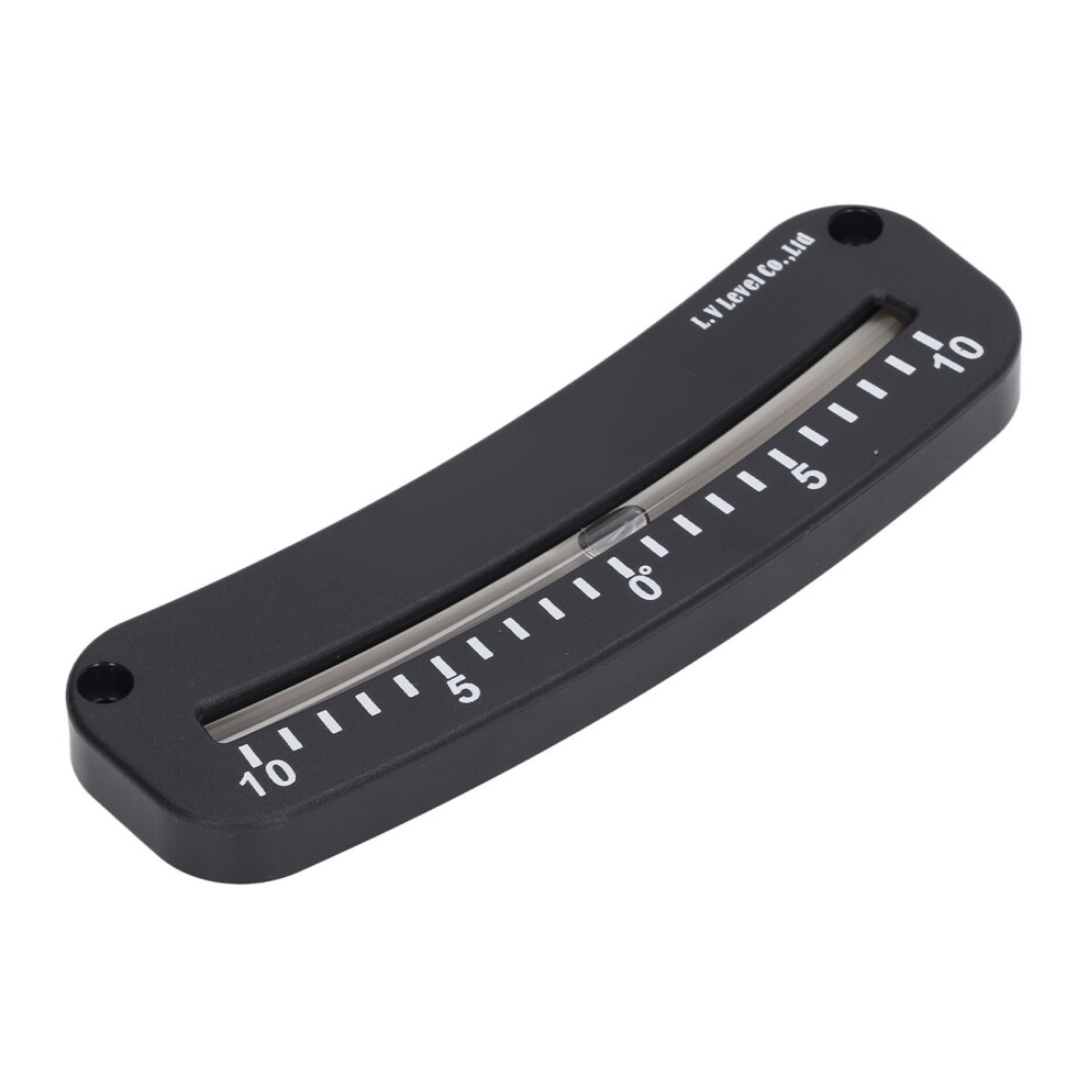 Clinometer For Inclination Measurement, Slope Meter With Clear Scale And Fixing Hole For Motorcycle Handlebar, Boat, Rv, Trailer Applications, Tube 9009791592535