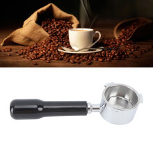 51 mm Kaffeekannen-Einsatz ohne Siebträger für Espresso-Maschinen, einfach zu reinigen