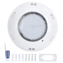 Luce per piscina RGBW, illuminazione a LED per piscine interrate con 159 LED 2835SMD, luci subacquee a cambio colore per piscine d'acqua dolce o
