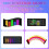 LED Display Sign for Cars and Trucks, Bluetooth Programmable RGB Screen with App Control 5