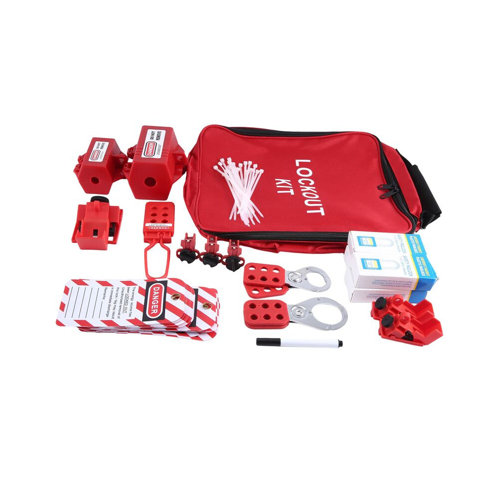 Lockout Tagout Kit,Clamp- Circuit Breaker Lockout, Safety Padlocks, Lockout Tag,Universal Circuit Breaker Lockout 6031073509620