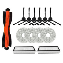13PCS Main Side Brush Filter Mop Cloth for  X20 Pro/X20 Pro  Robot Vacuum Cleaner Replacement Spare Parts