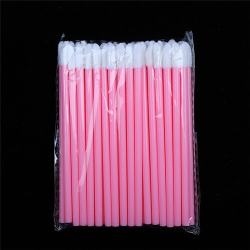 500 PCS Disposable Lip Brush Make  Brush Lipstick Gloss Wands Applicator Makeup Beauty Tool 1
