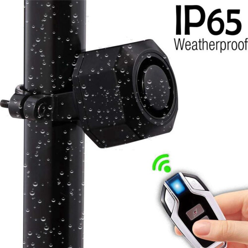 Vibration Alarm Sunscreen and Rainproof Wireless USB Charging Alarm 1