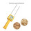 HS125 Wood Moisture Meter Portable Sawdust Analyze 9