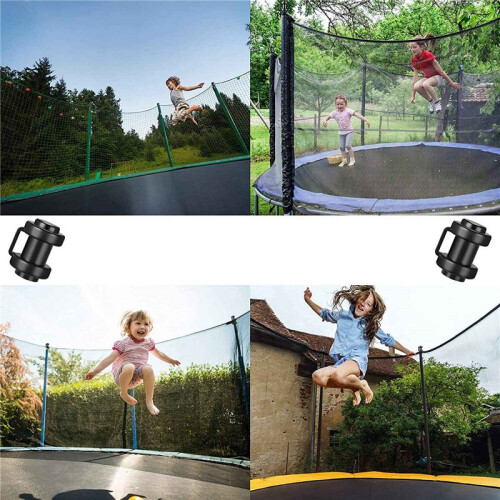 12 Pcs Trampoline Enclosure Pole Cap Trampoline End Cap Trampoline Pole Covers Trampoline Accessories 2