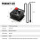 AC Motor Speed Controller 120V, Variable Speed Controller Fan Speed Controller,Motor Variable Voltage Regulator, US Plug 5