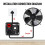 AC Motor Speed Controller 120V, Variable Speed Controller Fan Speed Controller,Motor Variable Voltage Regulator, US Plug 2