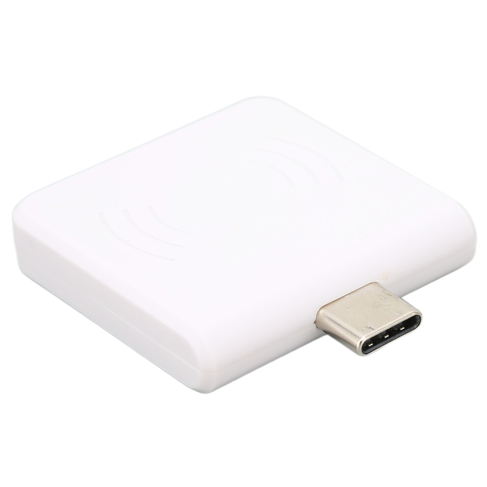 R65c Rfid Card Reader Type-C Contactless 125Khz/13.56Mhz, White 4091376454456
