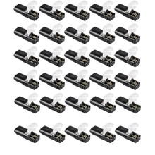Connettore Plug-In un Doppio Filo con Fibbia di Bloccaggio (Confezione da 30)