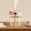 Air Humidifier 2L Capacity Double Nozzle with LCD Humidity Display Essential Oil Diffuser Portable USB,White 7
