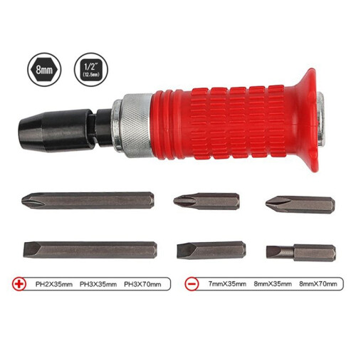 7-Piece Impact Screwdriver Set Impact Screwdriver Impact Screwdriver Stubborn Rust Dead Screwdriver Percussion Batch 1