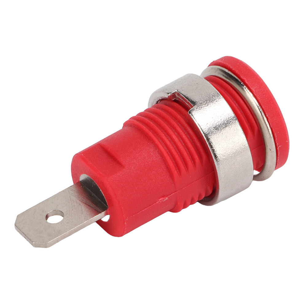 50Pcs 4Mm Red Banana Socket High Current For Electrical Testing 80A 9391376454711