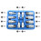12-Piece Hexagon Screwdriver Sleeve Set Hexagon Screwdriver Screwdriver with Plastic Storage Box 2