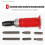 7-Piece Impact Screwdriver Set Impact Screwdriver Impact Screwdriver Stubborn Rust Dead Screwdriver Percussion Batch 4