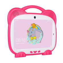 7 Inch Kids Tablet Quad Core 1+8G Dual Card WiFi Android 7.0 Tablets for Study Education Kids Gift Kids Software,