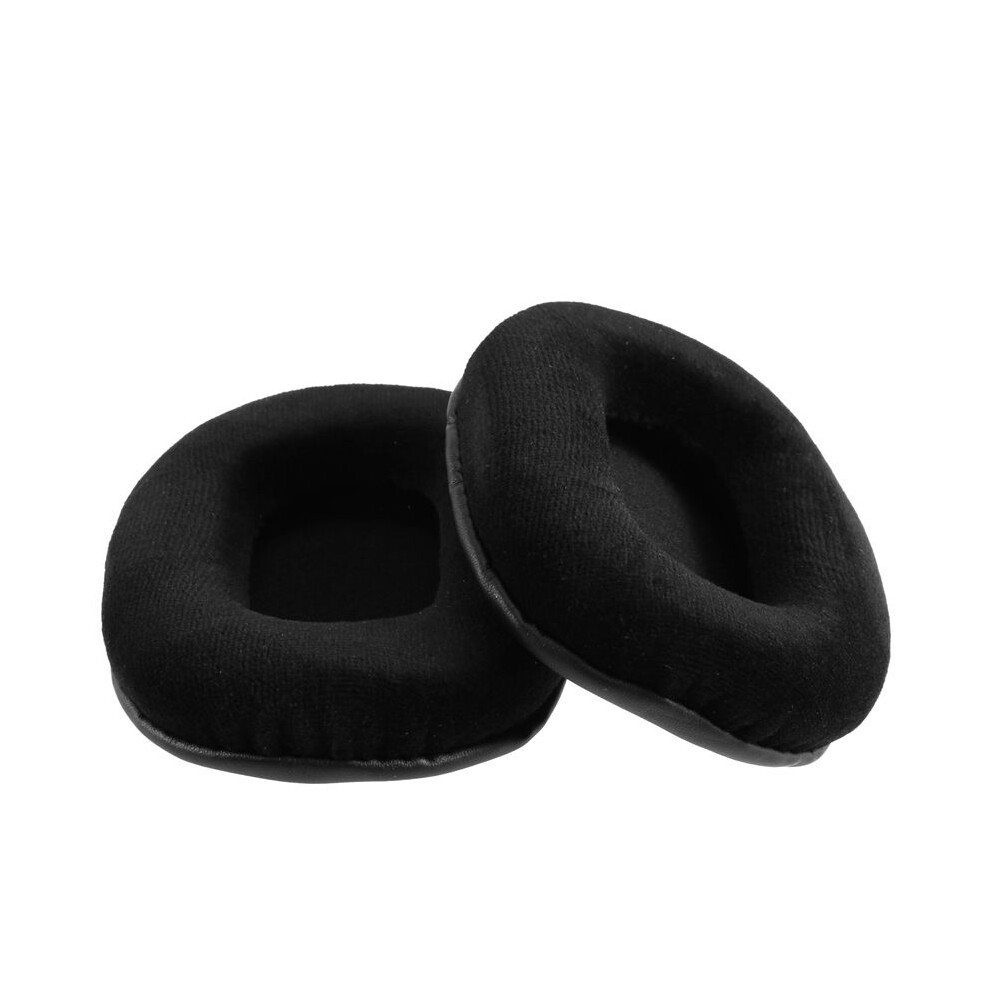 1Pair Flannel Sponge Ear Pads Cushion Cover Earpads Replacement For Rp-Hd605n Hd601n Hd805n Headset Black 6033461000825