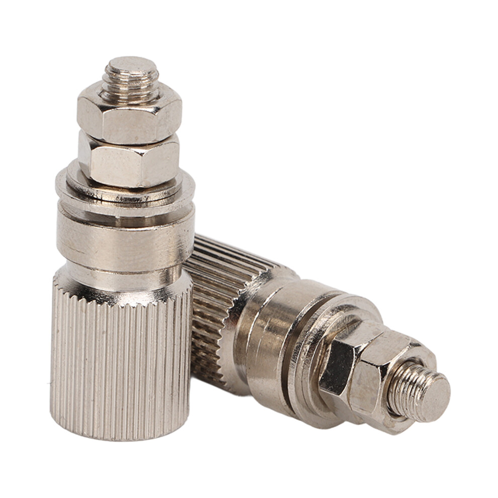 2Pcs M5 Thread Current Terminal Durable Wearable Stable Conductivity Connector 7891376455586