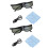 2Pcs 144Hz Active Shutter 3D Glasses DLP Link for Projectors LCD Lens 2