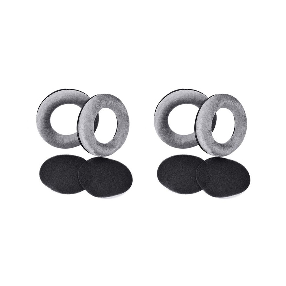 4X Dt770 Replacement Ear Pads Ear Cushion Pads Earpad Compatible With Dt990 / Dt880 / Dt770 Pro Headphones Grey 6033909007119