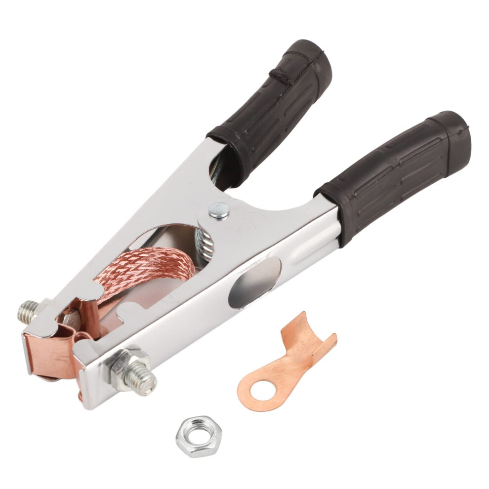 500A Welding Earth Clip Copper Ground Clamp Electroplated For Welding Processing Tools 9187378495933