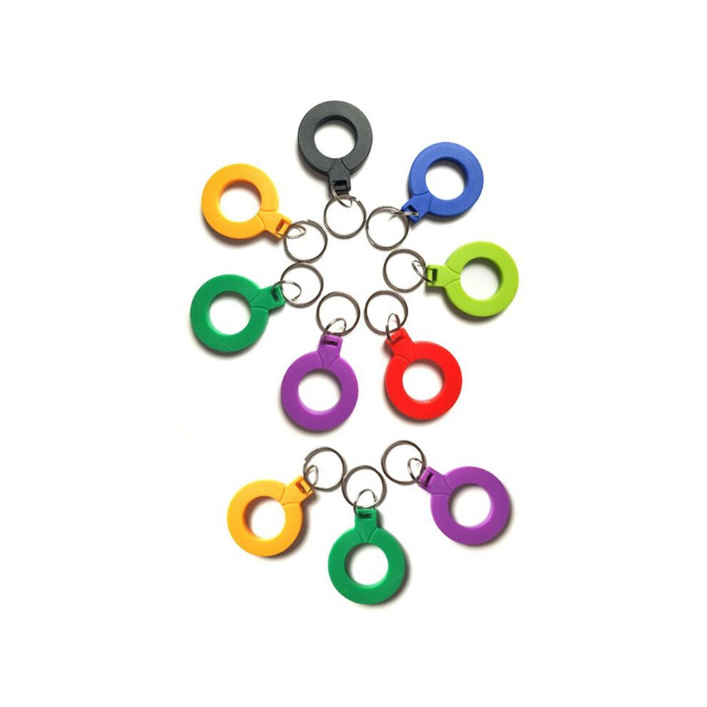 10Pcs 13.56Mhz Cuid Keyfobs Cuid Changeable Mf S50 1K Ic Keys Keyfobs Token Tags Nfc Clone Copy Block 0 Uid Writable 4713743499203