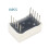 0.56 Inch 10Pins 5161AS 5161BS 1 Bit Digit 7 Segment Red LED Digital Display Digitron Common Anode Cathode C-C/-A 10pcs 2
