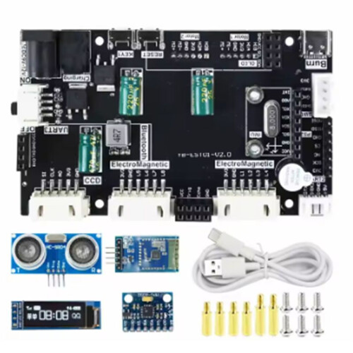Placa Controladora de Robot STM32, Chip STM32F103RCT6 con Múltiples Interfaces de Expansión, Compatible con Wi-Fi y . A