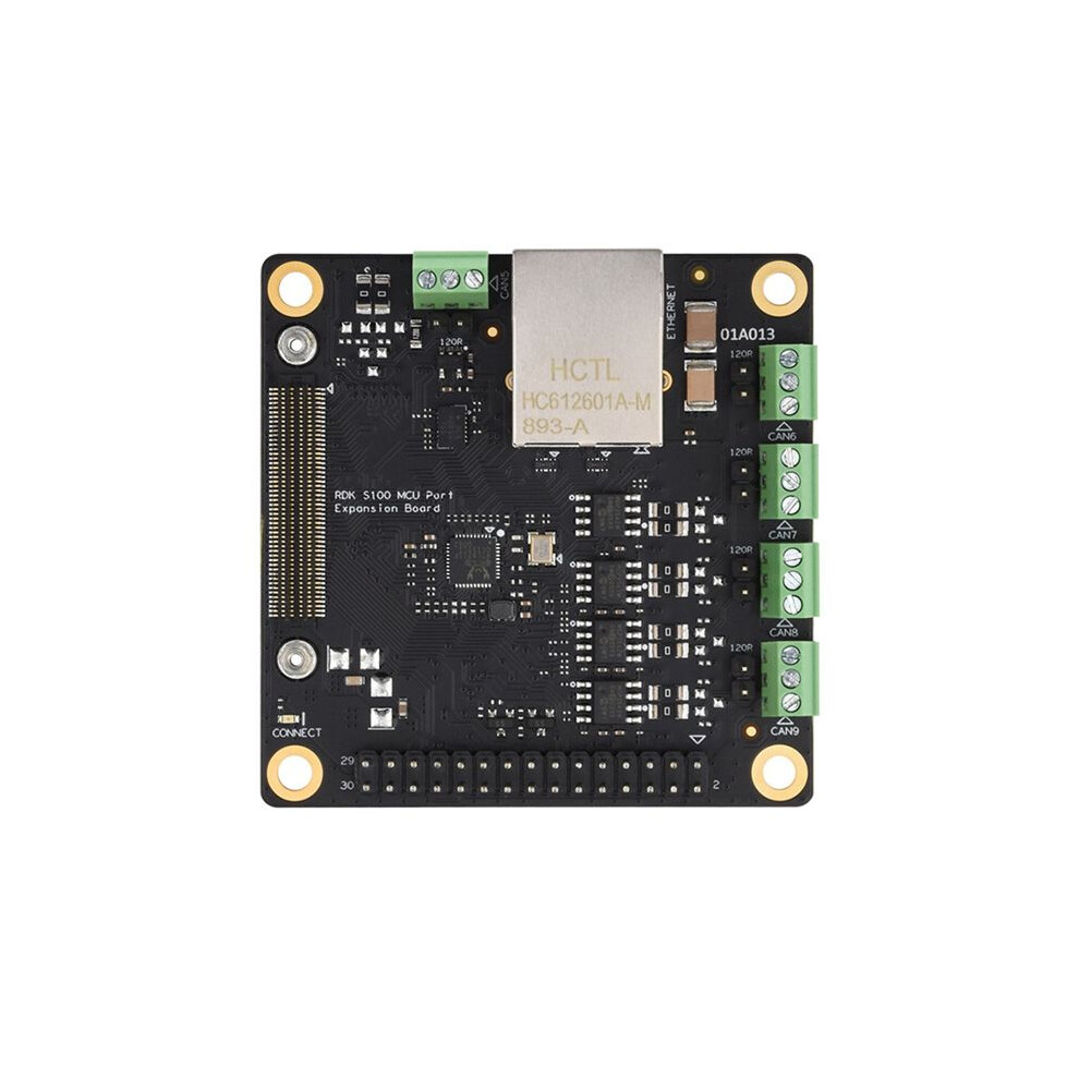 Rdk S100 Mcu Port Expansion Board Mcu Interface Expansion Board Gigabit Network Port, Can Gpio, 30Pin, Imu 6032029539890