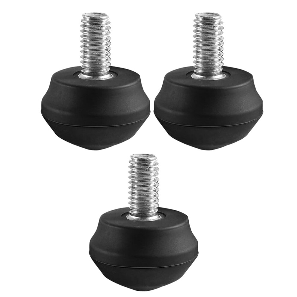 3Pcs Replacement Parts Universal Antislip Rubber Tripod Foot Spikes With 3/8 Inch Thread Tripod Monopod Legs Feet Ref: 7650 9187378495995