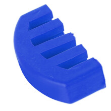 Mute de pratique en caoutchouc pour violon 4/4 3/4 1/2 1/4, suppression du son, bleu