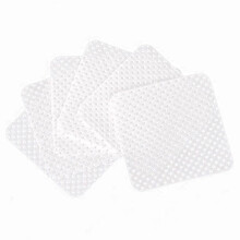 200 pezzi Salviette di fibra di cotone senza pelucchi per unghie e extension ciglia, bianco