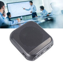 Wiederaufladbarer schwarzer Sprachverstärker mit Headset-Mikrofon für Unterricht & Promotion