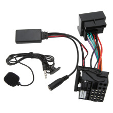 Car-Audio Bluetooth 5.0 AUX-Adapter für RCD310 RCD510 RNS510 mit Stromleitung