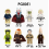 8Pcs Star Wars Toys Darth Maul Darth Vader Action Mini Figures 1