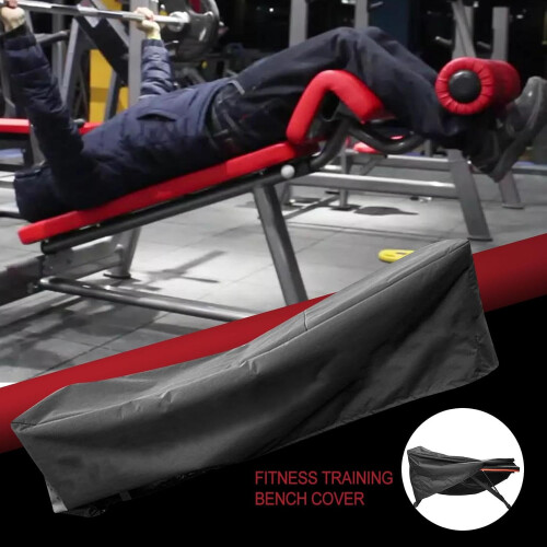 Weight Bench Cover Sit Up Board Protector Adjustable Drawstring Gym Bench Cover HeavyDuty Protector Workout Equipment 2