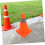 Reflective Traffic Cones Folding 2Pack, Portable Plastic Cones for Parking Lots, Roadside Emergencies, Construction 4