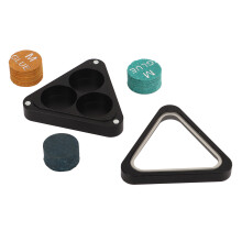 Heavy Duty Pool Triangle Rack, Perfect Fit For Standard Regulation Billiards, Billiards Accessory For Professional Games And Family Entertainment