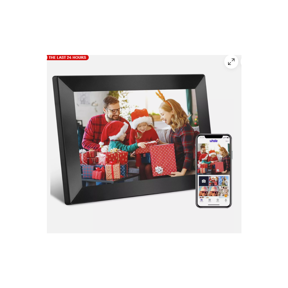 Digital Photo Frame With Wifi Connectivity, Wifi Digital Picture Frame, Hd Ips Touch Screen, 10.1 Inch Smart Electronic Picture Display With 9009791862805