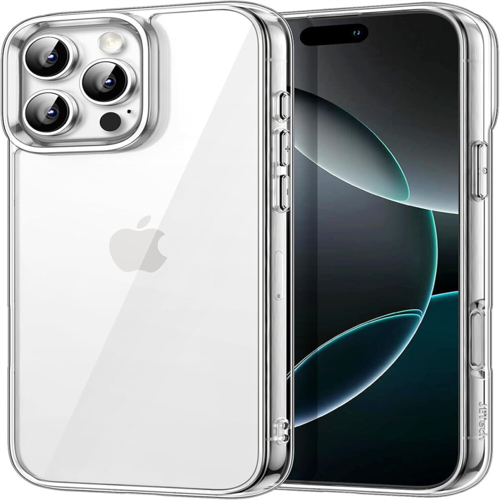 Anti-Scratch Clear Back For Iphone 16 Pro Max, Non-Yellowing Shockproof Case With Hybrid Design, Shock-Absorption Design And Raised Bezels, Ultra 9358999797090