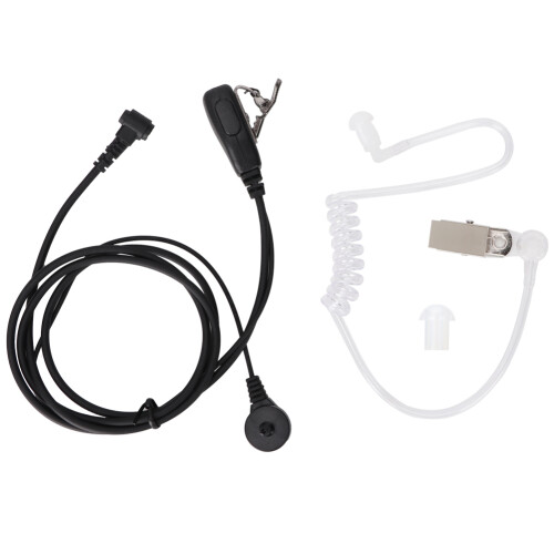Ακουστικός σωλήνας Hands-Free για Walkie Talkie, ακουστικά παρακολούθησης με μαλακό
