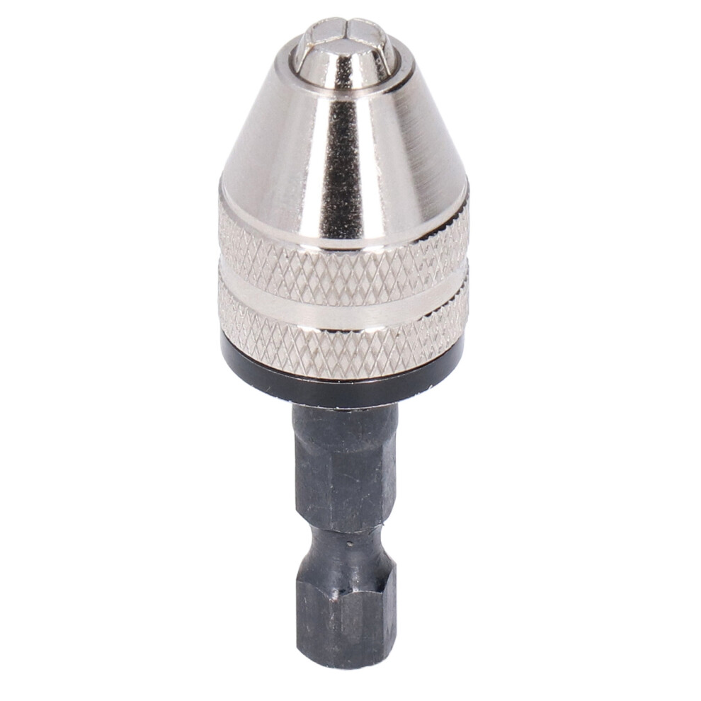 Electric Grinder Drill Chuck, Hex Handle, 1/4In Shank, 0.3-3.6Mm Clamping 7901376461934